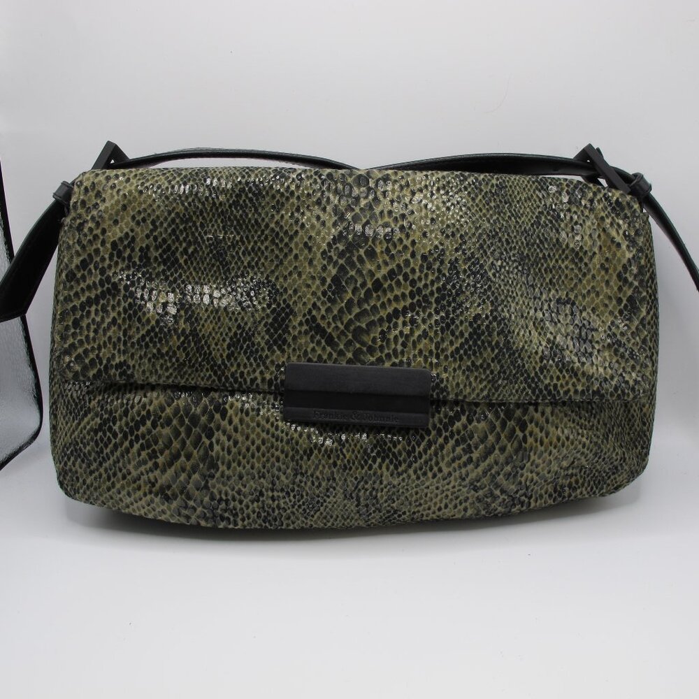 Vintage Frankie & Johnnie snakeskin style purse